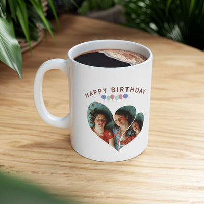 Happy Birthday Photo Mug