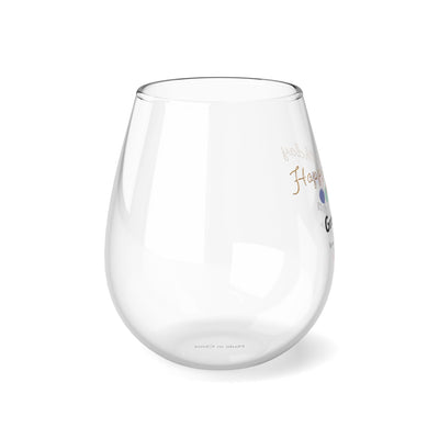 Personalized Grandmother Birthday Glass