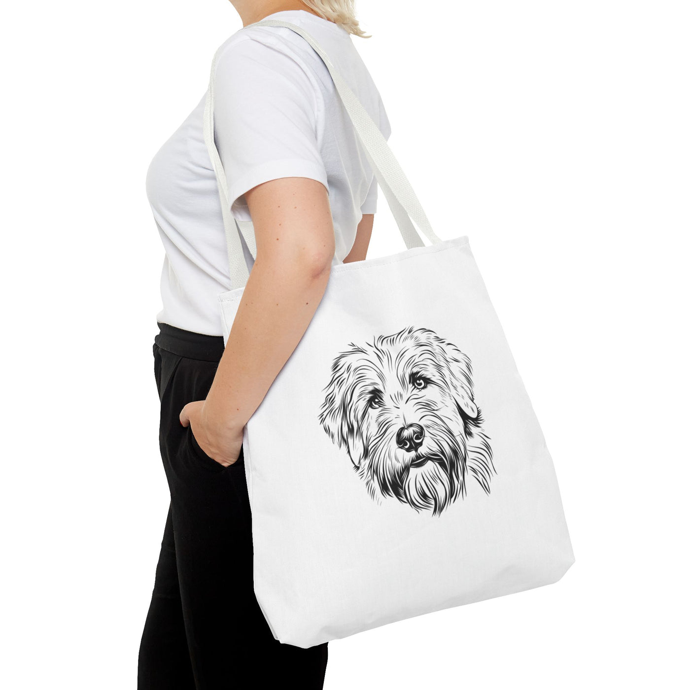 Black Russian Terrier Tote Bag