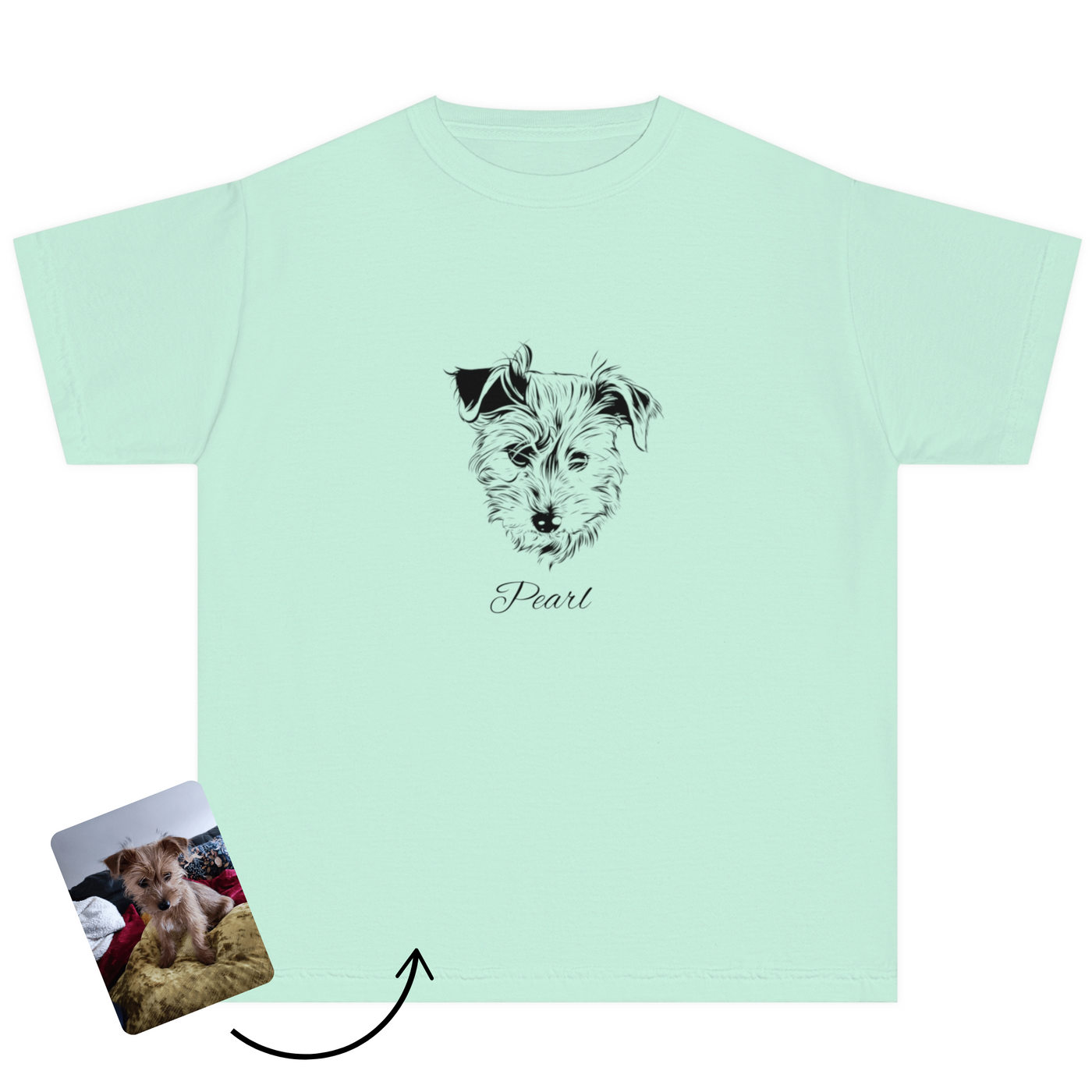 Personalized Dog T-Shirt for Youth