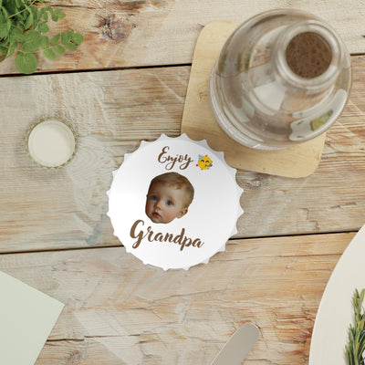 Bottle Opener Photo Grandpa