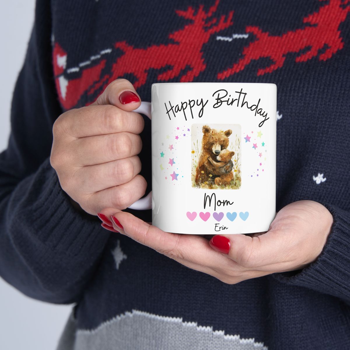 Personalized Name Happy Birthday Mug