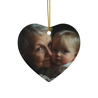 Grandma Custom Photo Ornament