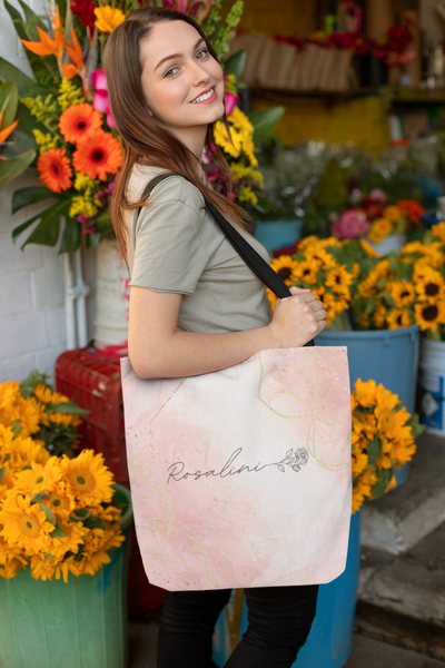 Personalized Name Tote Bag