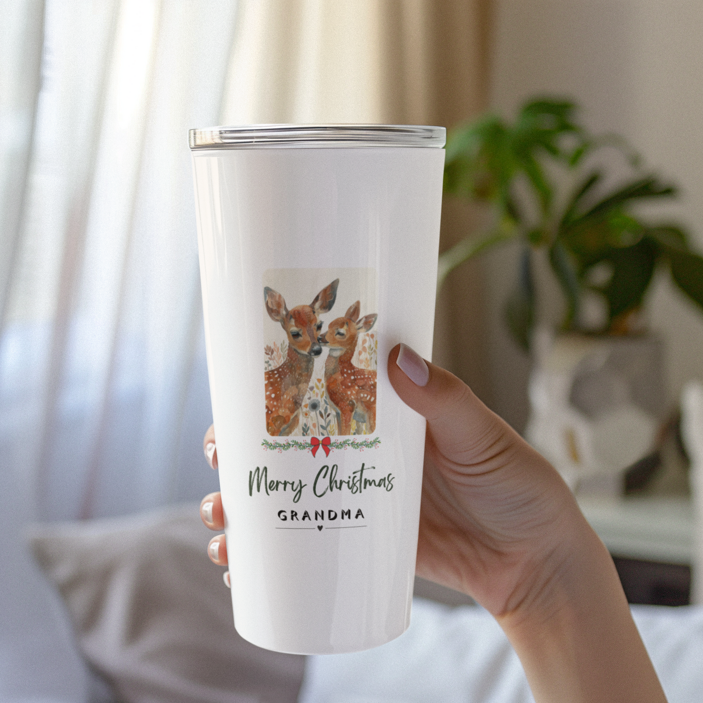 Merry Christmas Grandma Tumbler 20 oz