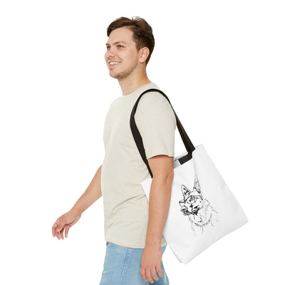 German Shepherd Tote Bag