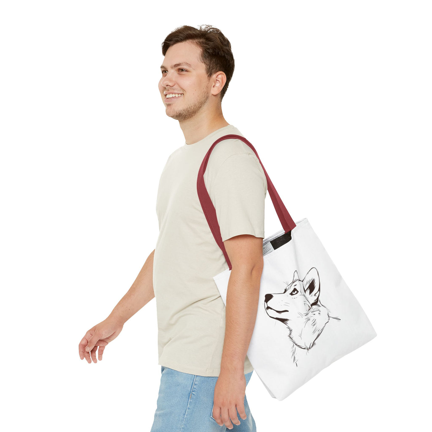 Husky Tote Bag