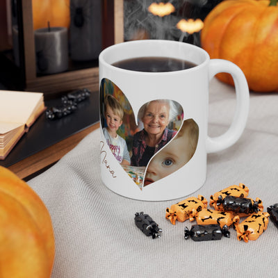 Personalized Photos Nana x 2 Mug