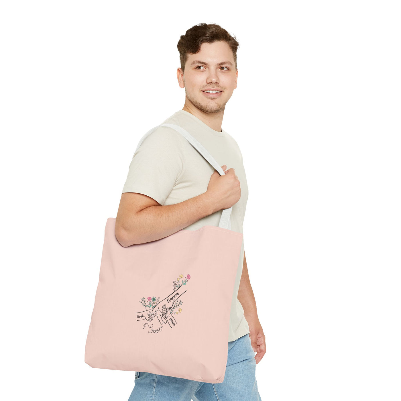 Grandma Kids names Tote bag