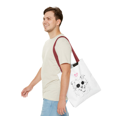 Border Collie Tote Bag