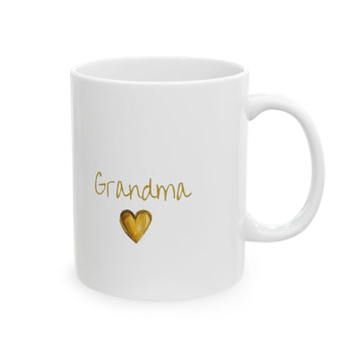 Personalized Kids Drawing Mug Grandma