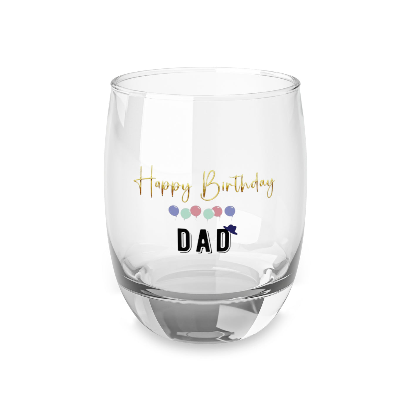 Dad Gift, Personalized Whiskey Glass