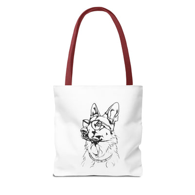 German Shepherd Tote Bag