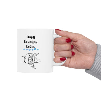 Custom Name Mug Grandpa