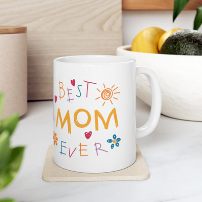 Personalized Kids Drawing Mug Mom