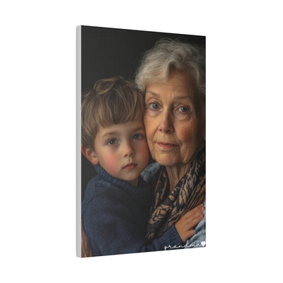 Photo Grandma Matte Canvas, Stretched, 0.75"