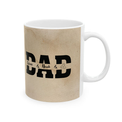 Dad Personalized Name Mug