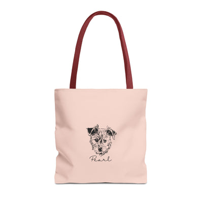 Pet Portrait Tote Bag