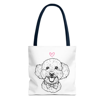 Poodle Tote Bag