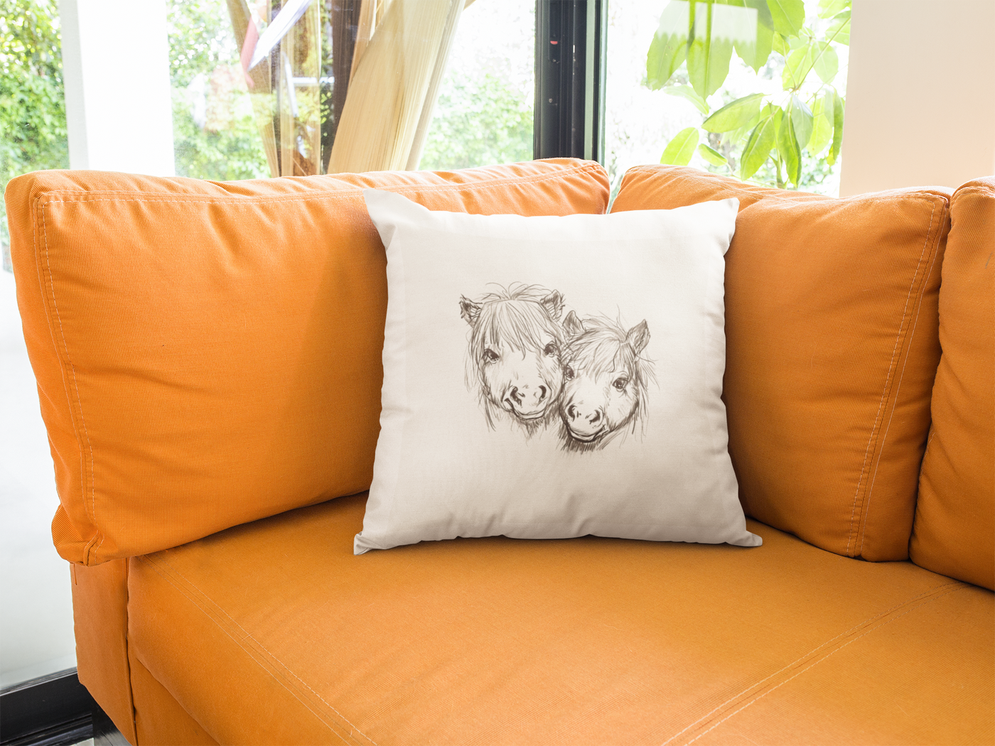 Shetland Pony Pillow