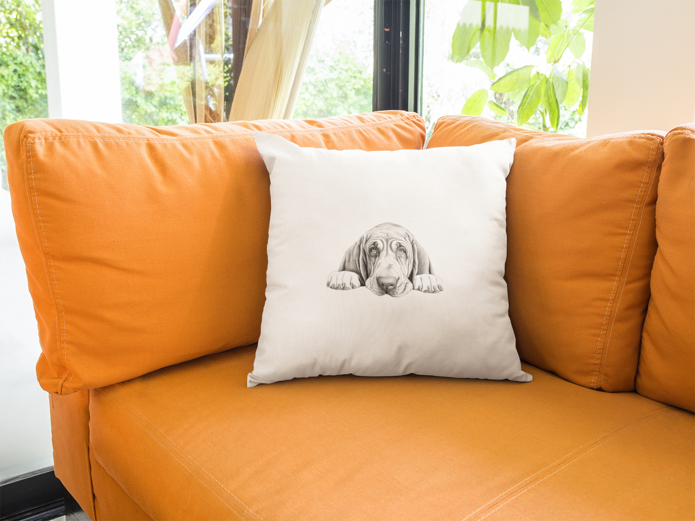 Bloodhound Pillow