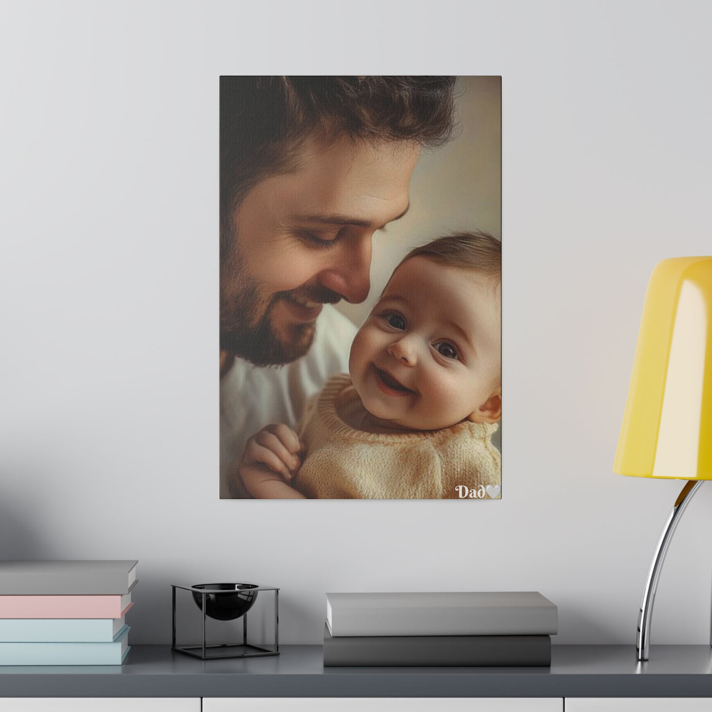 Canvas Photo Print, Dad Gift