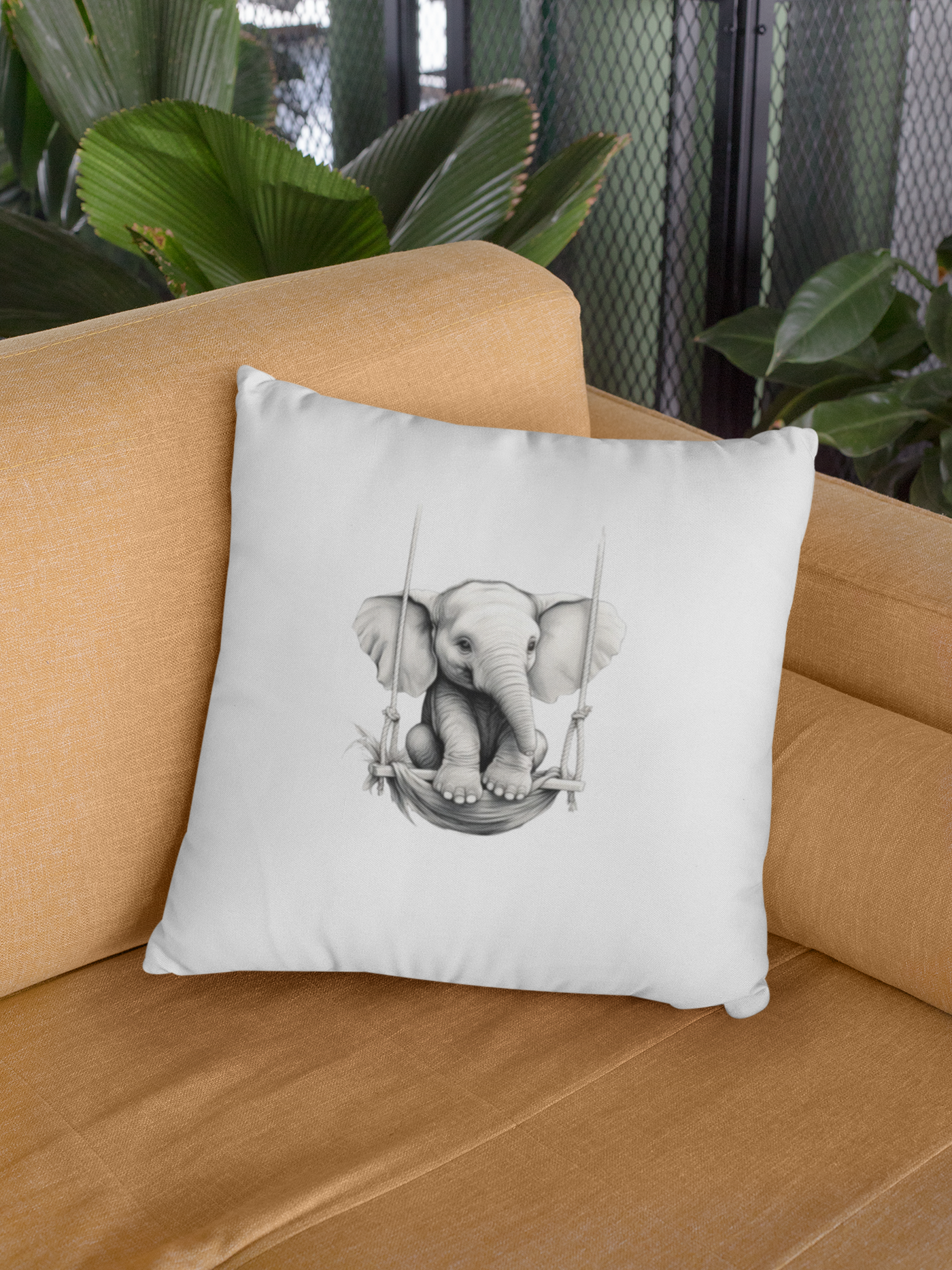 Elephant Pillow