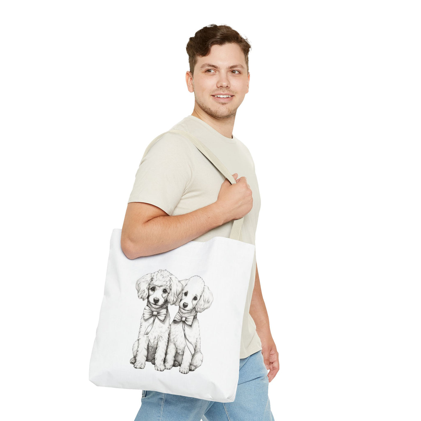 Poodle Tote Bag