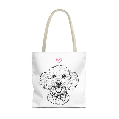 Poodle Tote Bag