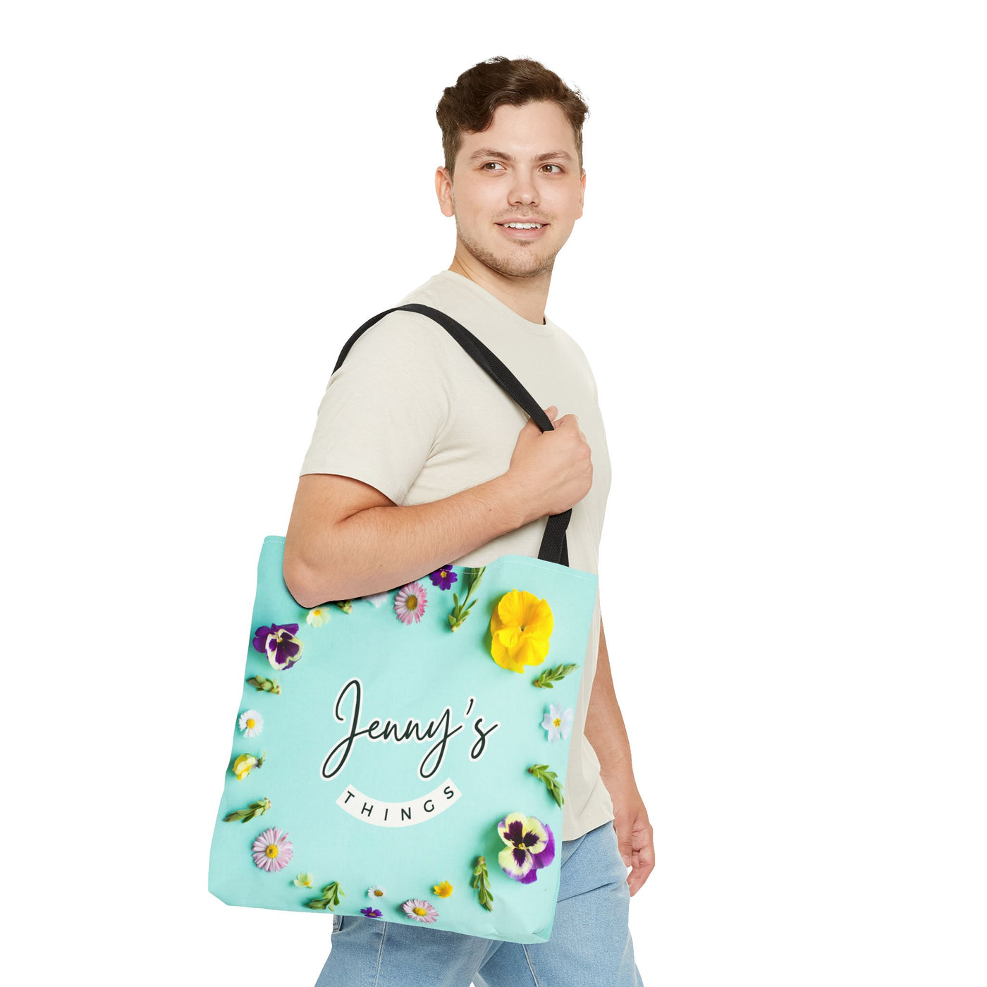 Personalized Name Tote Bag