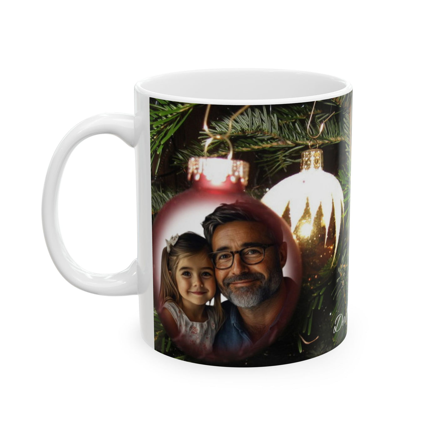 Merry Christmas Dad Mug