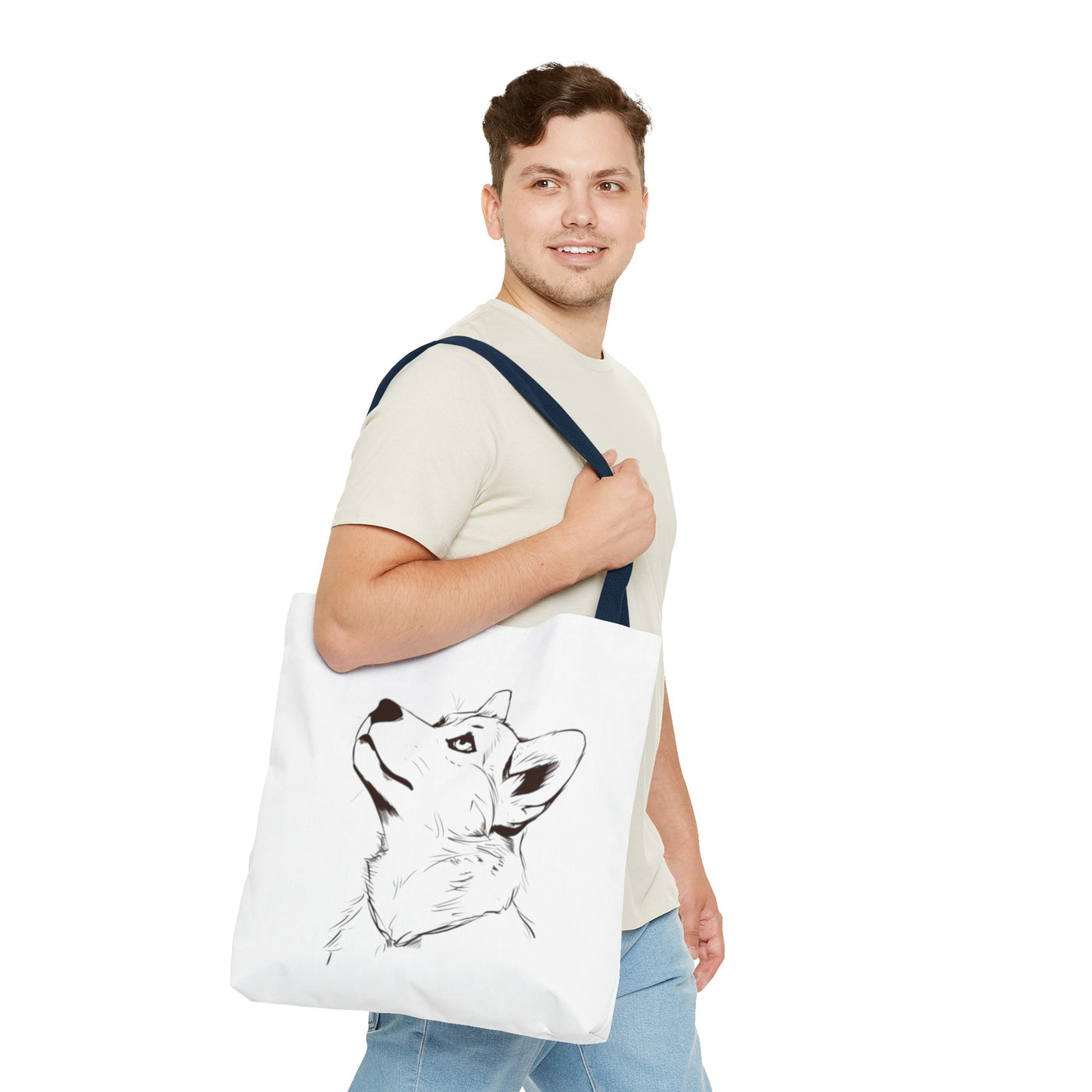 Husky Tote Bag