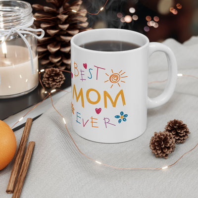 Personalized Kids Drawing Mug Mom