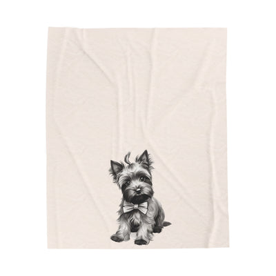 Terrier Plush Blanket