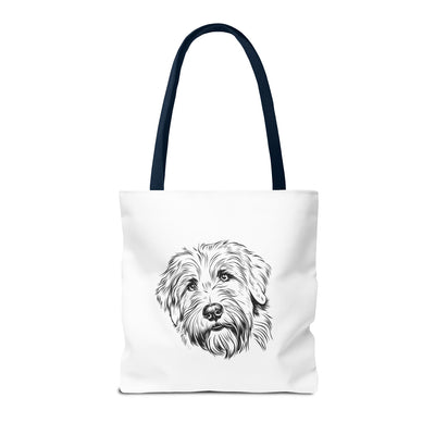 Black Russian Terrier Tote Bag