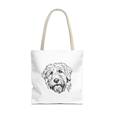 Black Russian Terrier Tote Bag