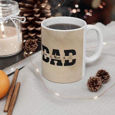 Dad Personalized Name Mug