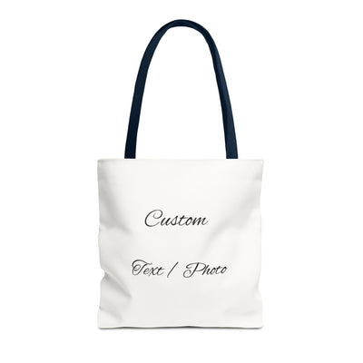 Custom Text or Photo Tote Bag