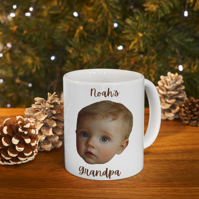 Photo Personalized Grandpa Mug