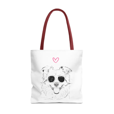 Border Collie Tote Bag