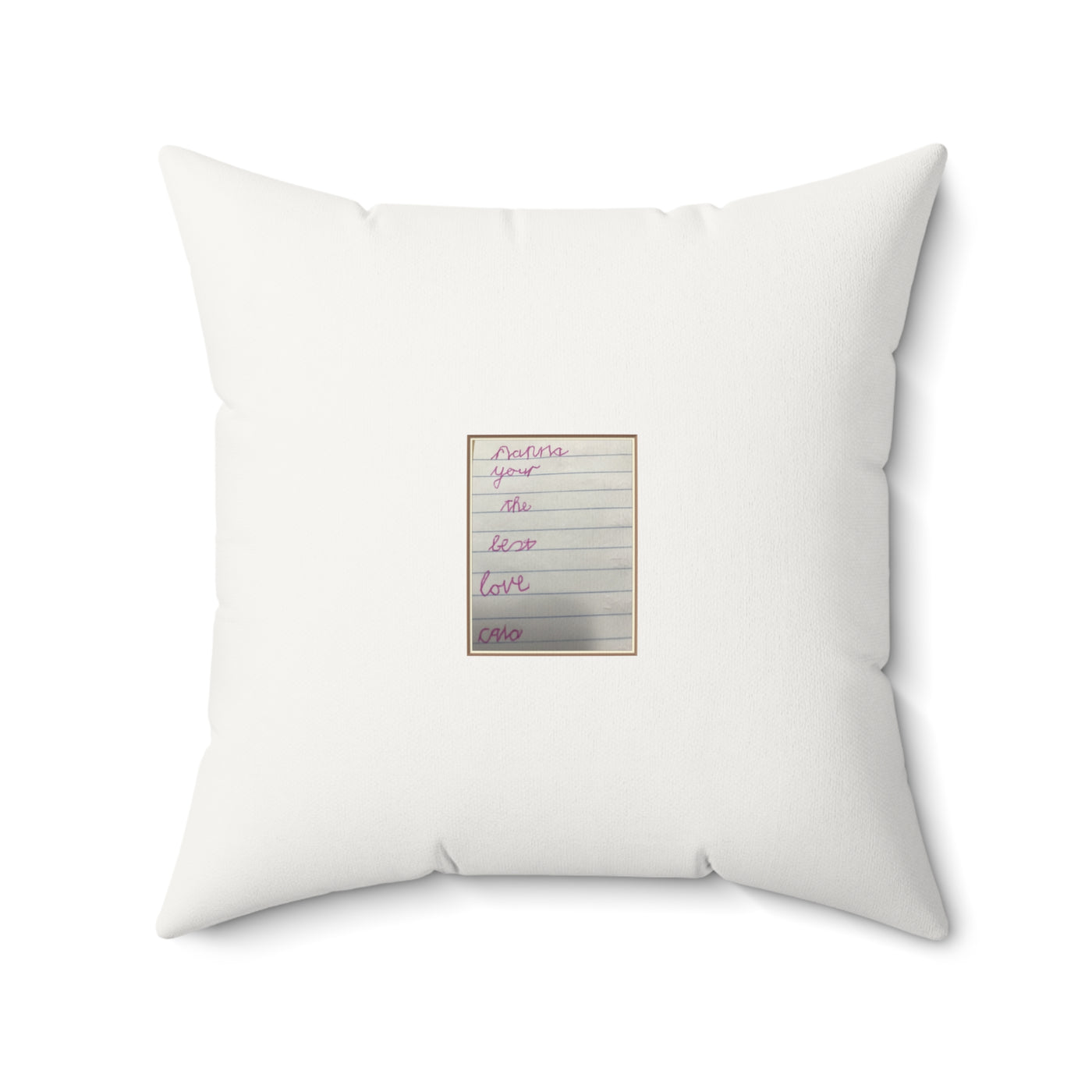 Personalized Photo & Personalized Message Grandma Pillow