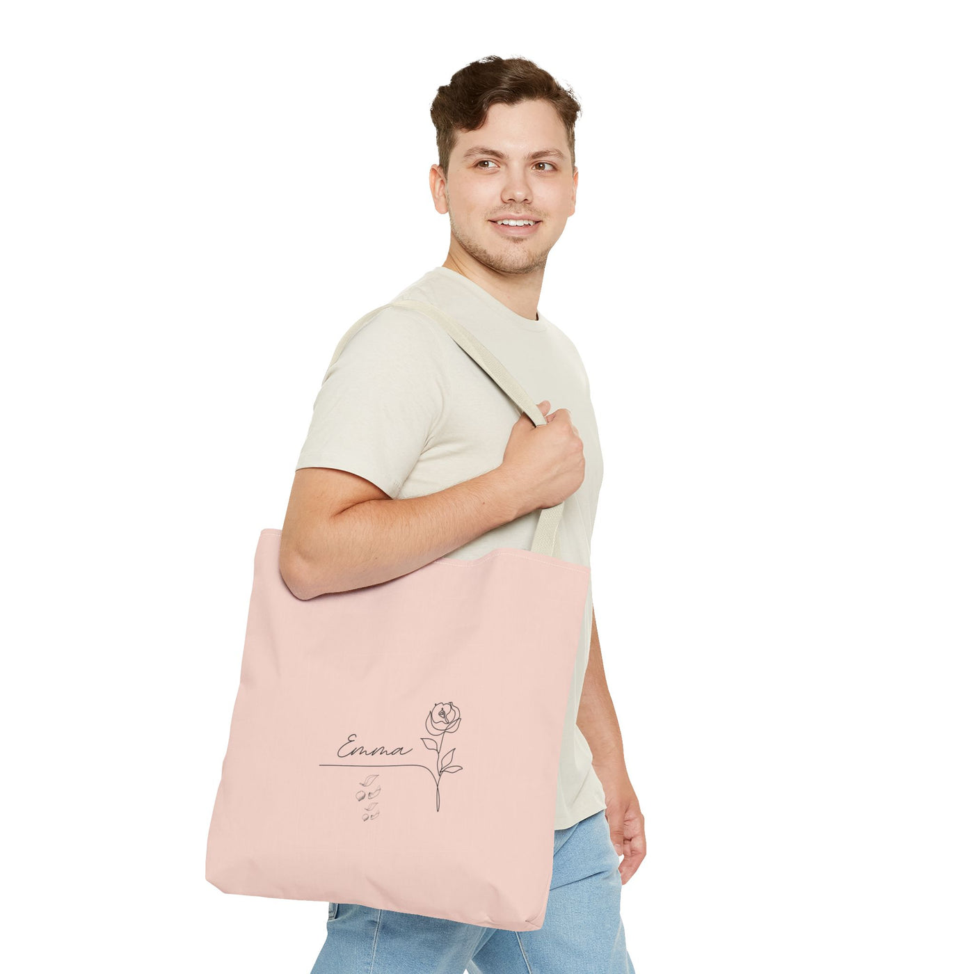 Personalized Name Tote Bag