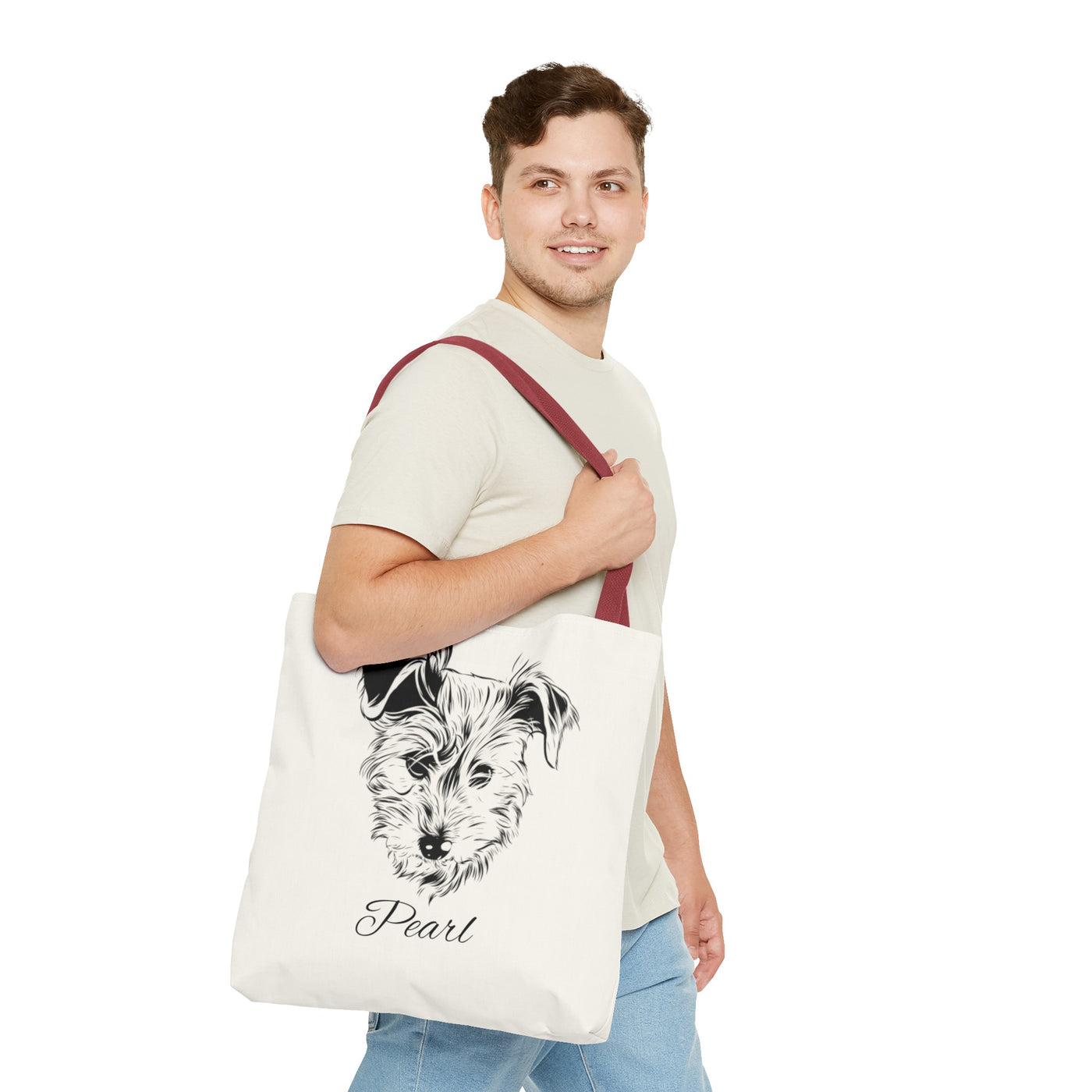 Personalized Dog Tote Bag