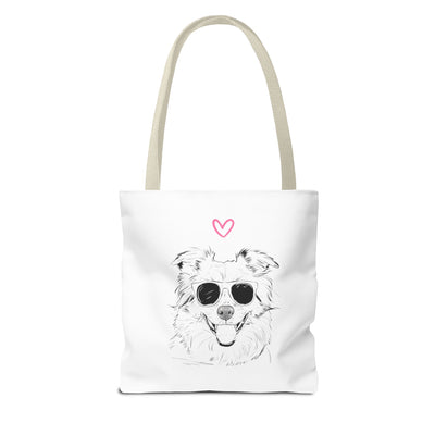 Border Collie Tote Bag