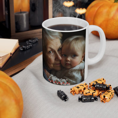 Custom Photo  Mug Grandma