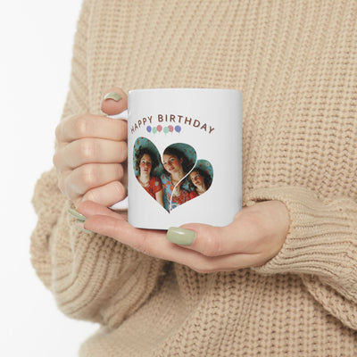 Happy Birthday Photo Mug