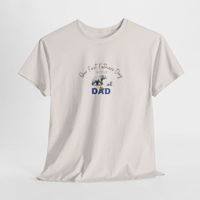 Personalized Shirt, First Fathers Day Shirt, Gift For Dads