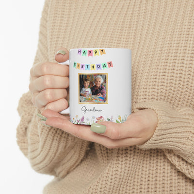 Photo Mug Happy Birthday Grandma