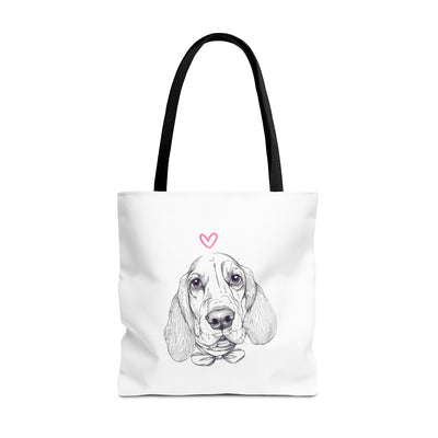 Basset Hound Tote Bag