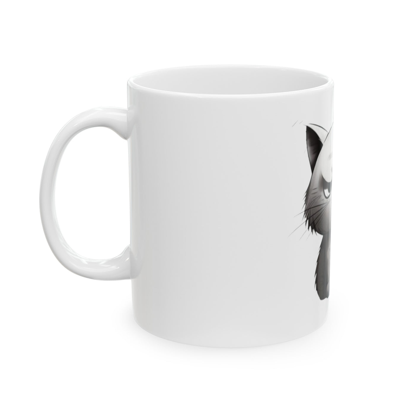 Angry Cat Mug